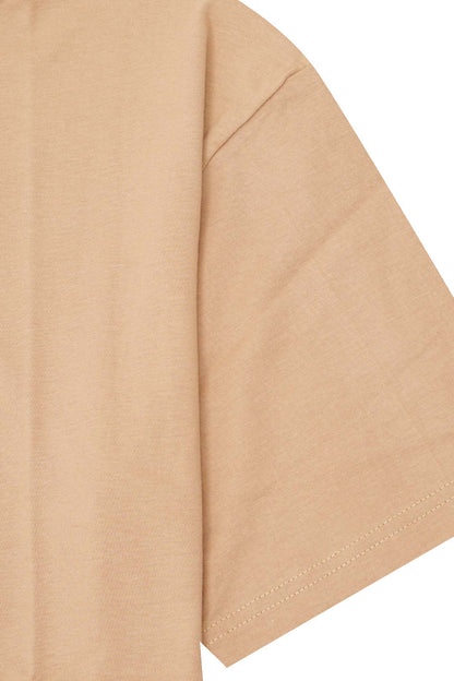 BOX TEE IN WHEAT