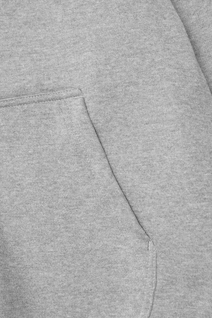 MILITIA HOODIE IN HEATHER GREY
