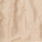 4 POCKET CUBAN SHIRT IN BONE