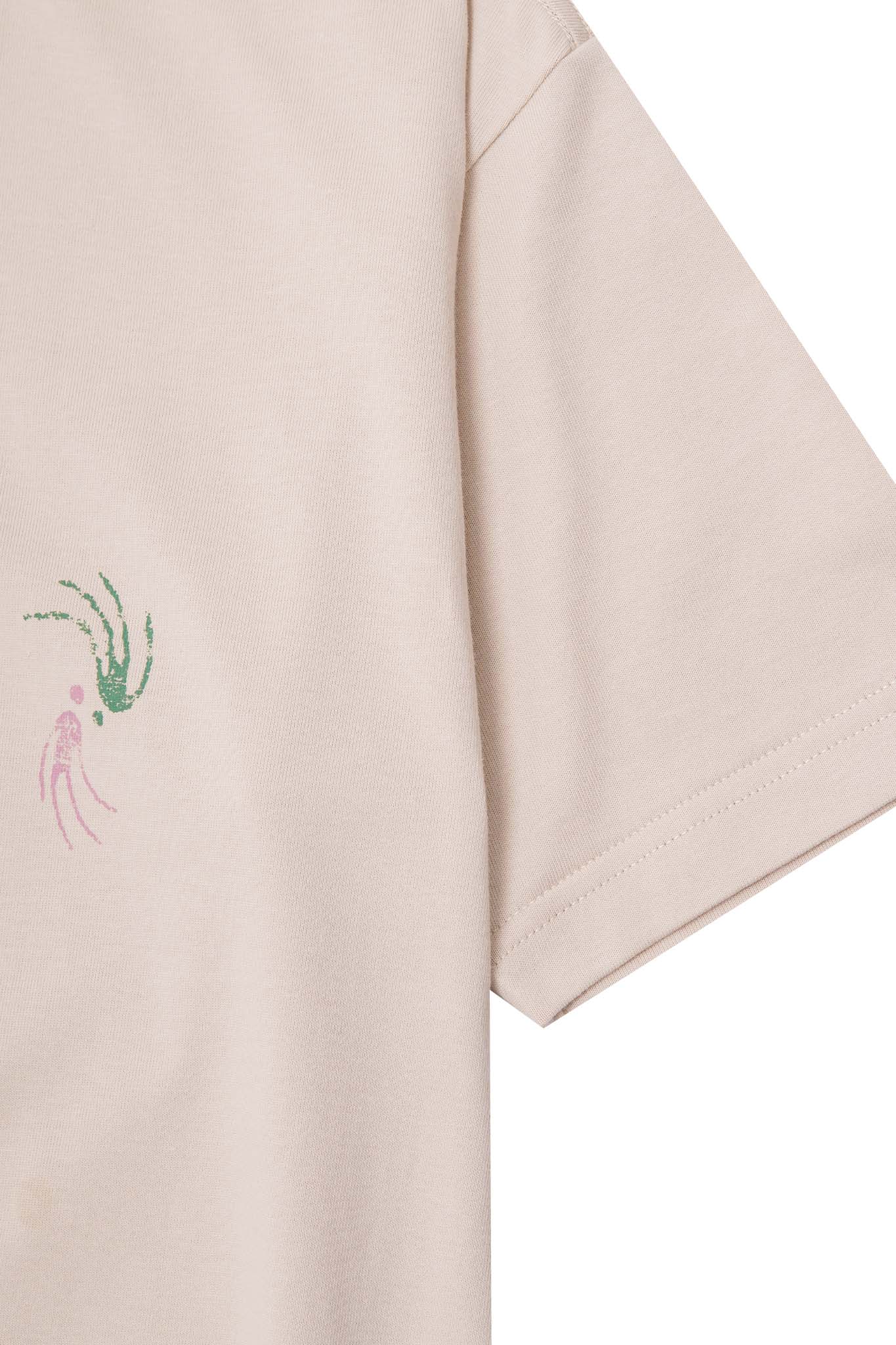 "LIMBO" ULTRA HEAVY TEE IN OAT