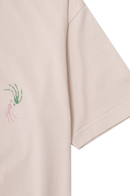 "LIMBO" ULTRA HEAVY TEE IN OAT