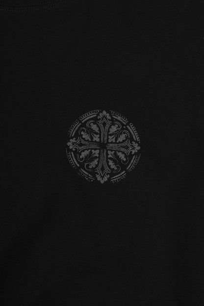 "IRON CROSS" TEE IN ANTHRACITE