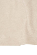 TOWEL TERRY OVERSIZED TEE IN SAND