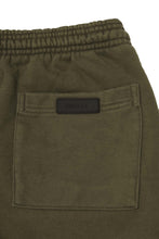 FRENCH TERRY BOOTCUT PANTS IN AGED OLIVE