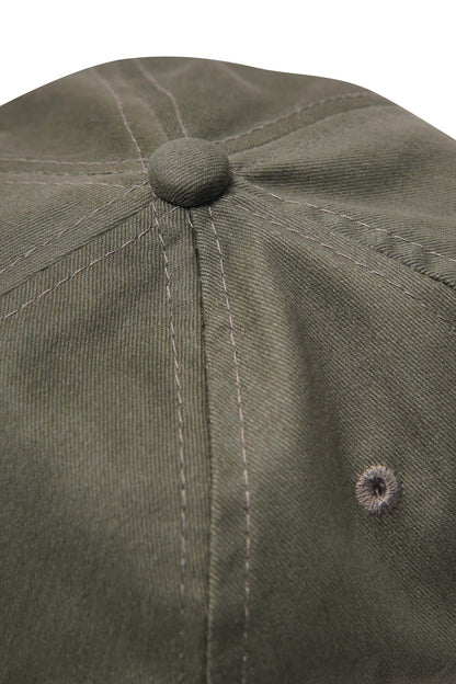 "HITTER" V3 6 PANEL HAT IN OLIVE/CANARY