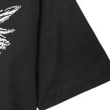 "DIGITAL ANGEL" TEE IN CAVIAR