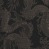 "YEAR OF THE DRAGON" BOX TEE IN CAVIAR