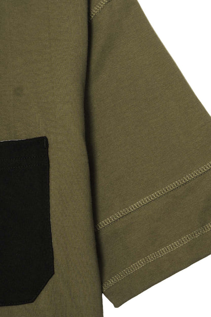 FORGED POCKET TEE IN OLIVE