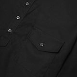 MANDARIN SHIRT IN ANTHRACITE