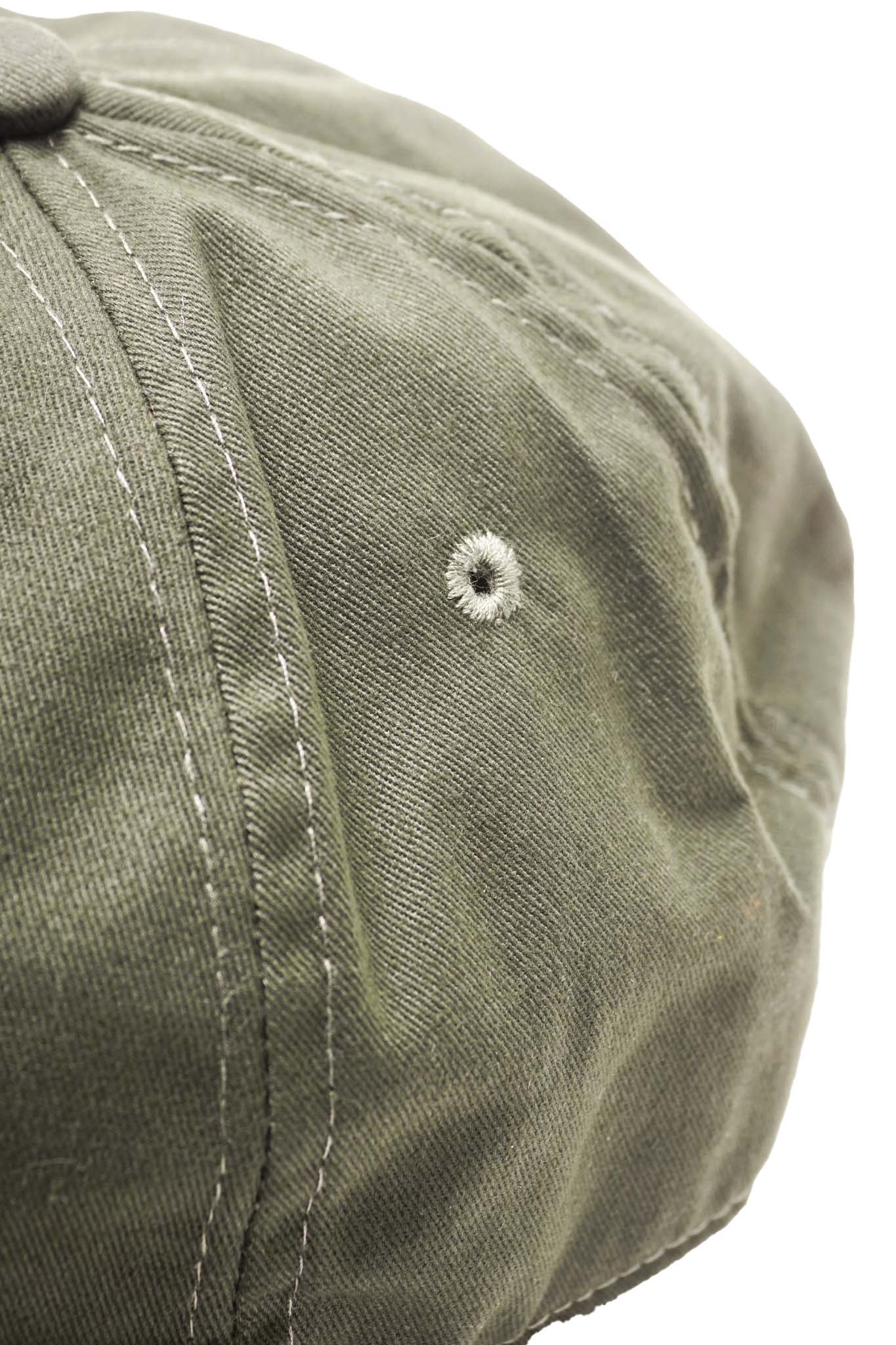 "BALANCE" 6 PANEL HAT IN OLIVE