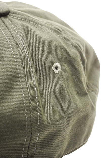 "BALANCE" 6 PANEL HAT IN OLIVE