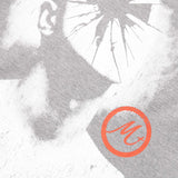 "HEAD SHOT" TEE IN HEATHER GREY