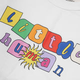 "SUN IS OUT" LITTLE HUMAN™ TEE IN WHITE
