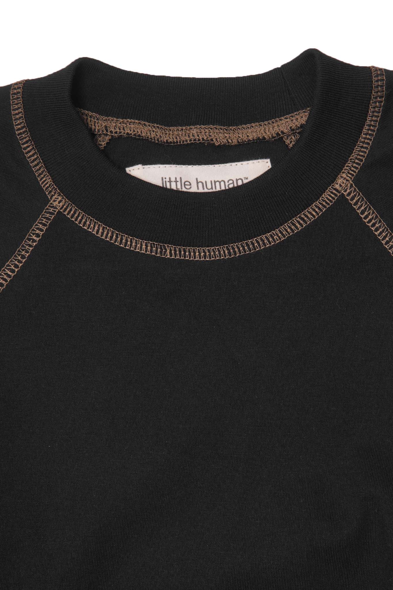 LITTLE HUMAN™ EXO™ LONGSLEEVE TEE IN ANTHRACITE/OLIVE