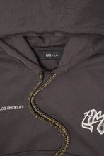 M'$ RIFT HOODIE IN CHARCOAL GREY