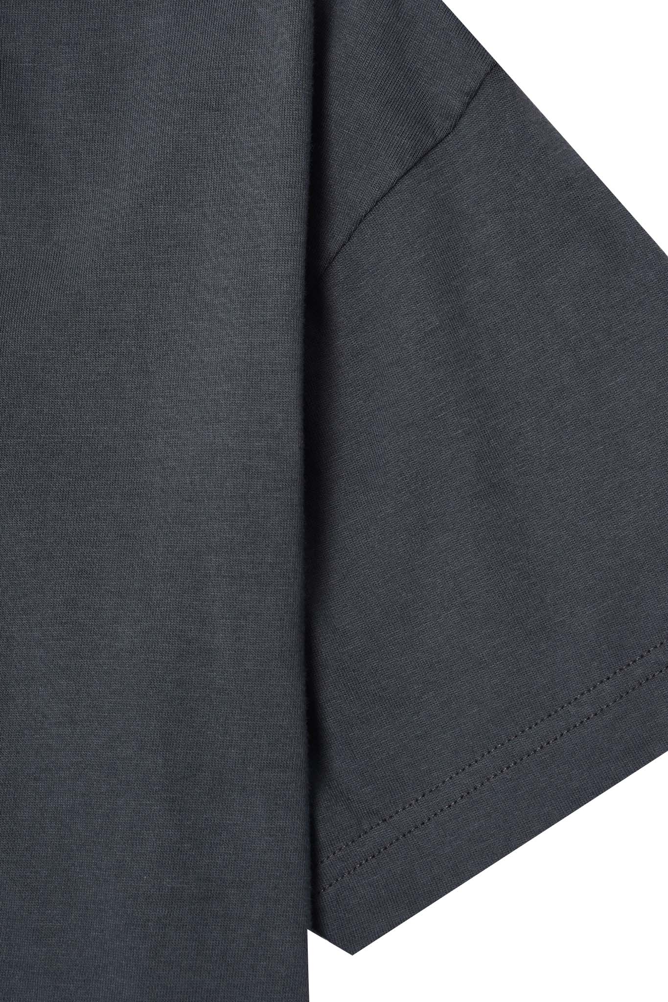 BOX LITE TEE IN CEMENT GREY