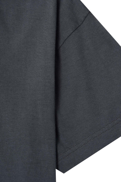 BOX LITE TEE IN CEMENT GREY