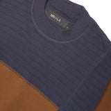 NEEDLEWORK MOCK NECK TEE