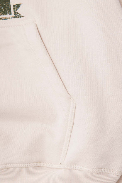 "PORTAL HOUSE 33" HOODIE IN OAT