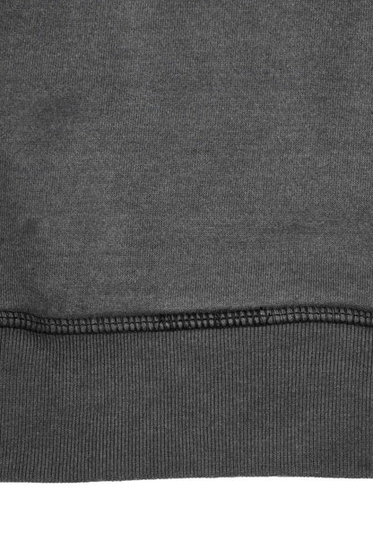 DECONSTRUCTED HOODIE IN CEMENT