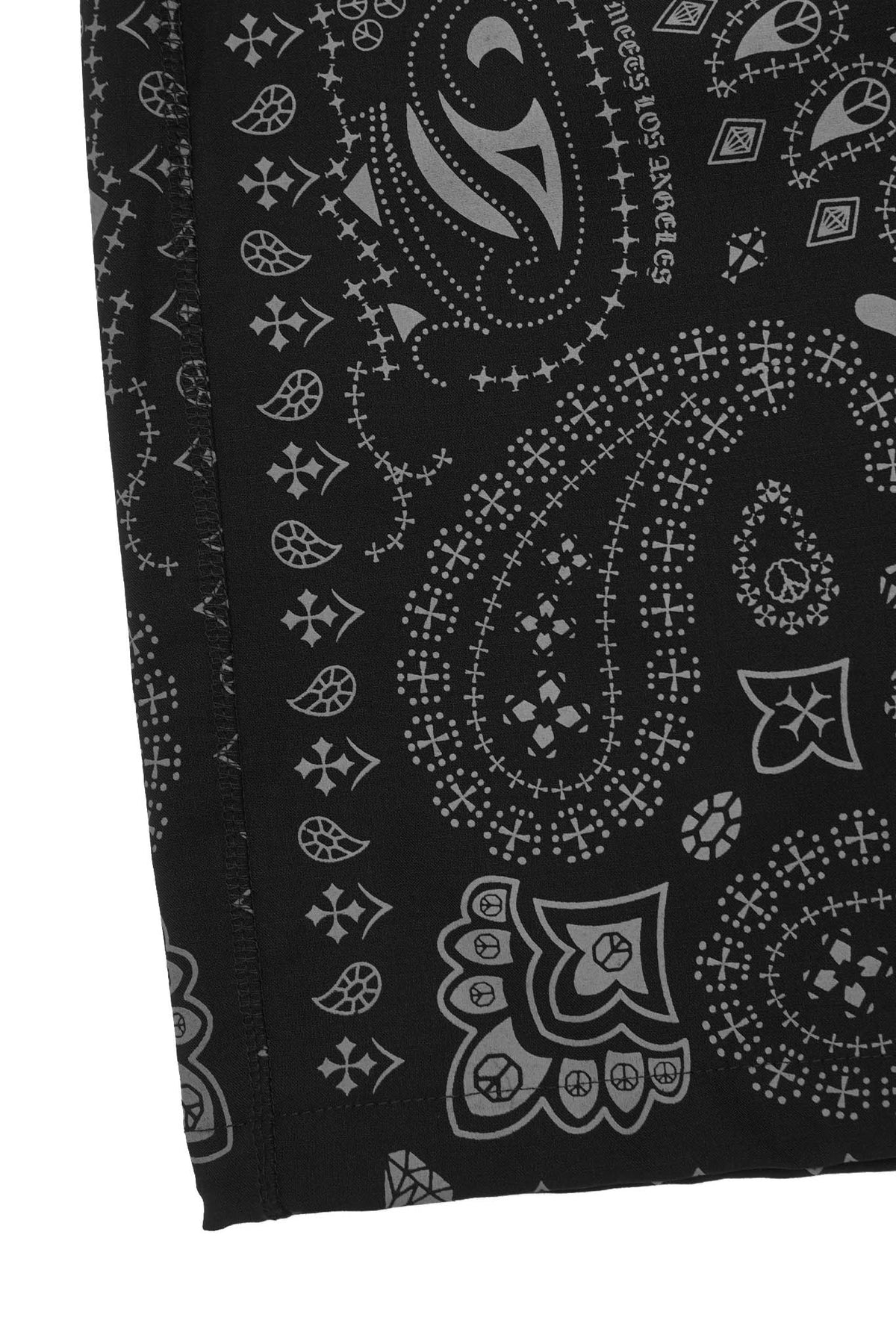 "PEACE PAISLEY" PHAT PANTS IN RAVEN