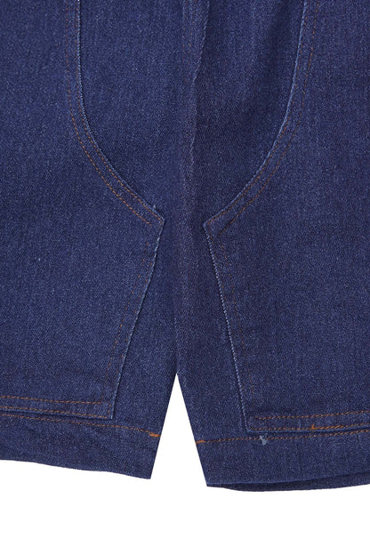 "COLD NAVY" DOUBLE KNEE PHAT SHORTS