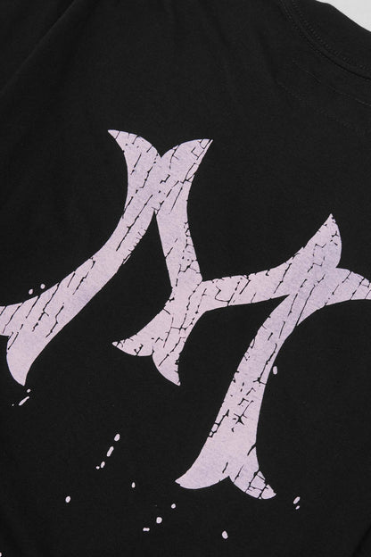 "HITTER" V3 OVERSIZED LITE TEE IN MIDNIGHT BLOOM