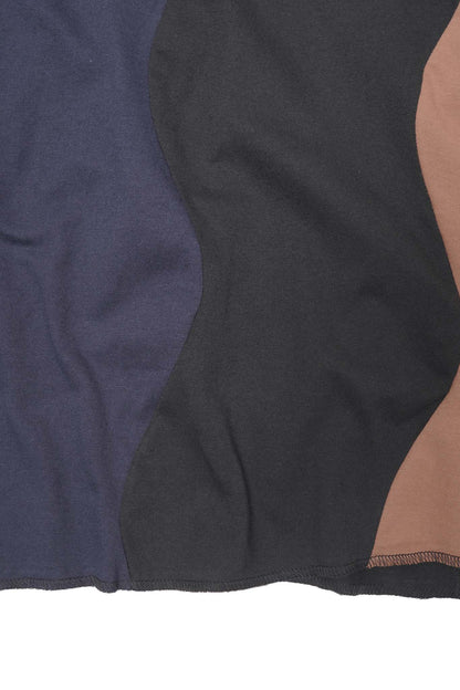 SWERVE CUTOFF SWEATSHIRT IN DEEP SEA