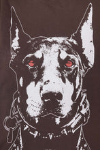 "HELL HOUND" TEE IN WOOD