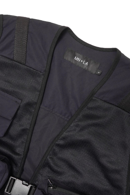 UTILITY VEST IN MIDNIGHT NAVY