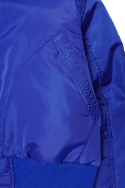 STEALTH BOMBER JACKET IN AZURITE