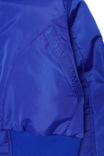 STEALTH BOMBER JACKET IN AZURITE