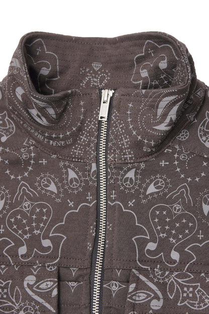 ROGUE WORK JACKET IN IRON PAISLEY