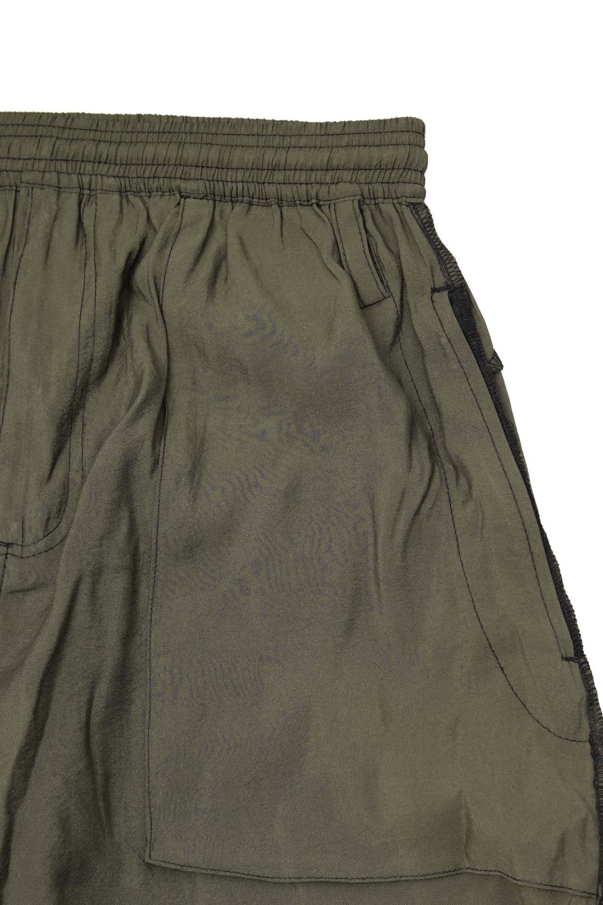 VEINS PANTS IN OLIVE DRAB