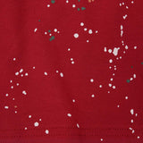 "PAINT SPLAT" LITTLE HUMAN™ TEE IN RARRI RED