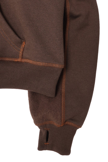 SHINOBI HOODIE IN WOOD