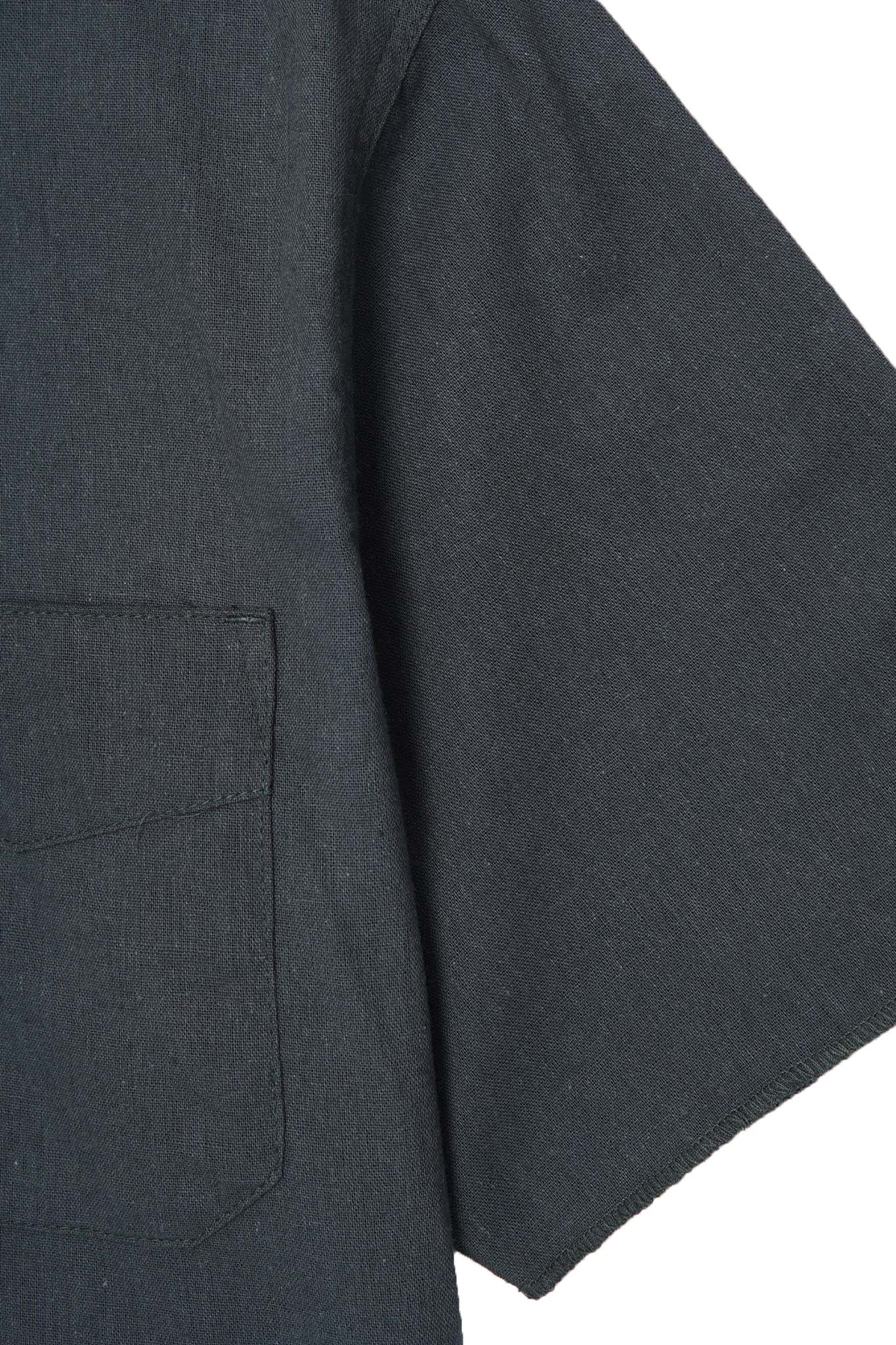 4 POCKET CUBAN SHIRT IN REGAL BLUE