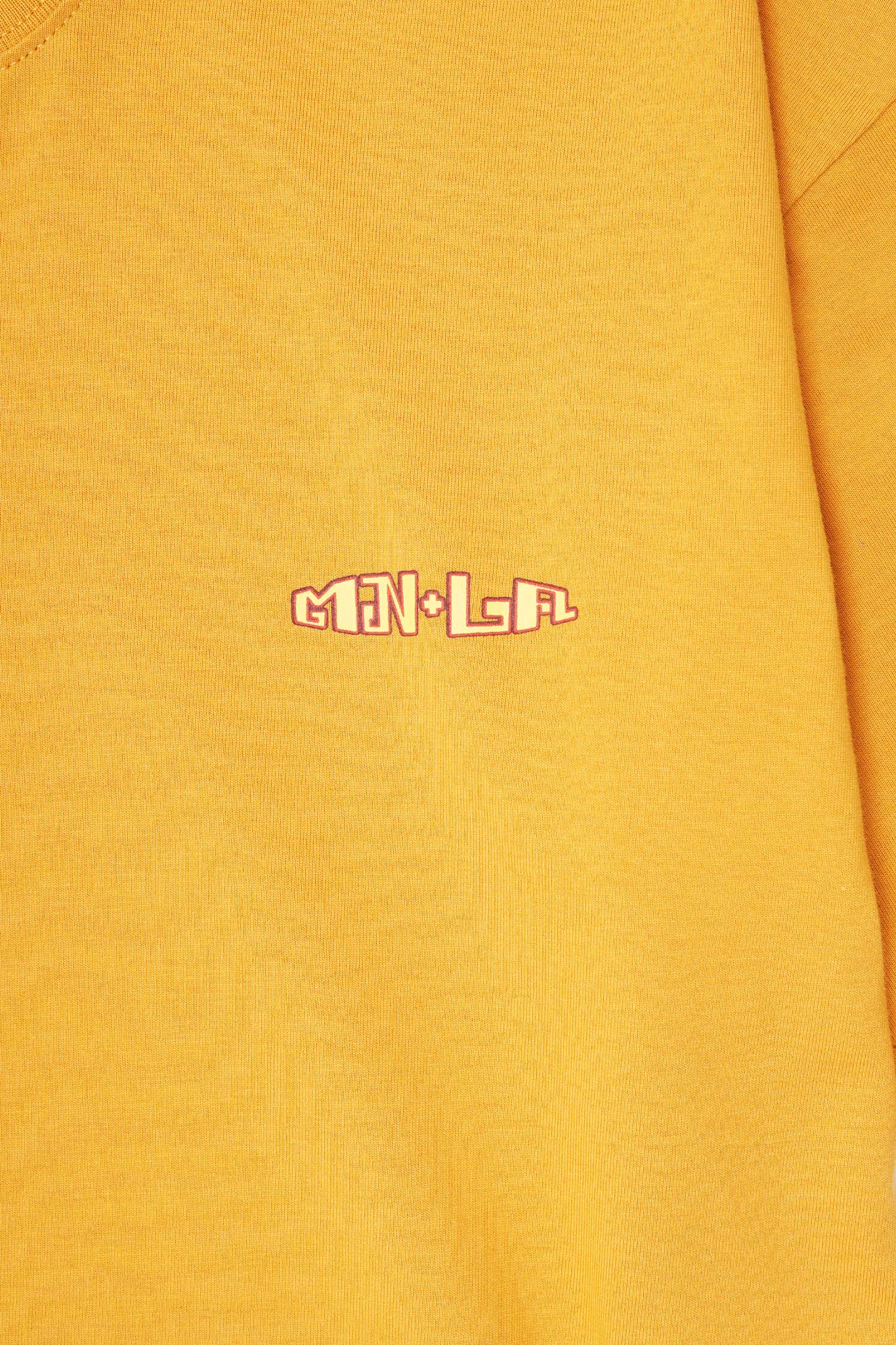 "THAI" LOGO TEE IN MUSTARD