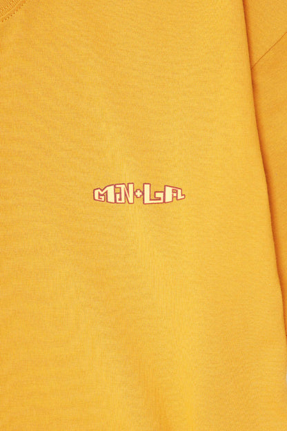 "THAI" LOGO TEE IN MUSTARD