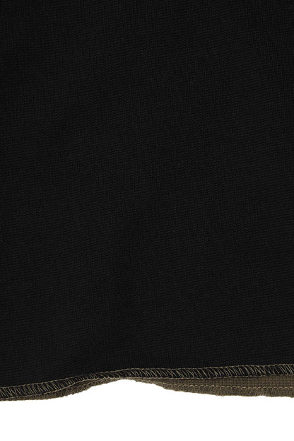 NEEDLEWORK POCKET WAFFLE TEE IN TAIGA