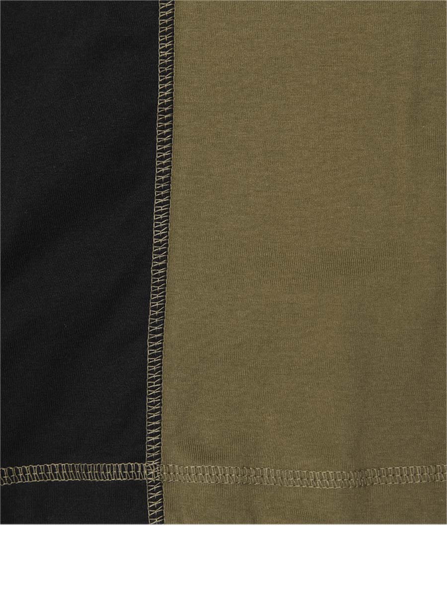 NEEDLEWORK LOUNGE TEE IN TAIGA