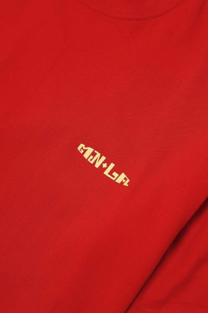 "THAI" LOGO TEE IN RARRI RED