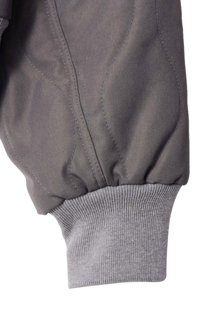 FLIGHT BOMBER JACKET IN NARDO GREY