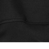 "TEMPLE BLOOM" HOODIE IN CAVIAR