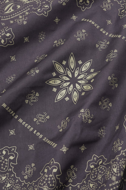 MN+LA™ BANDANA IN ASH GREY