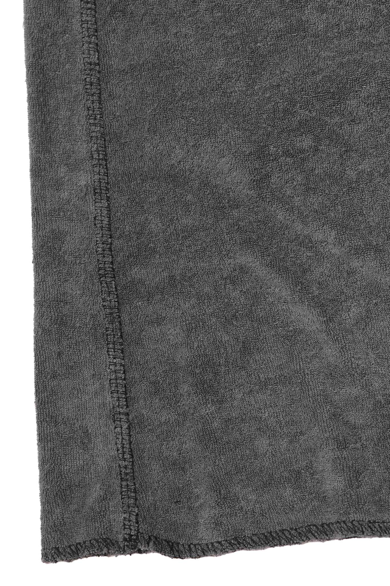 M+ TOWEL BOOTCUT PANTS IN CEMENT