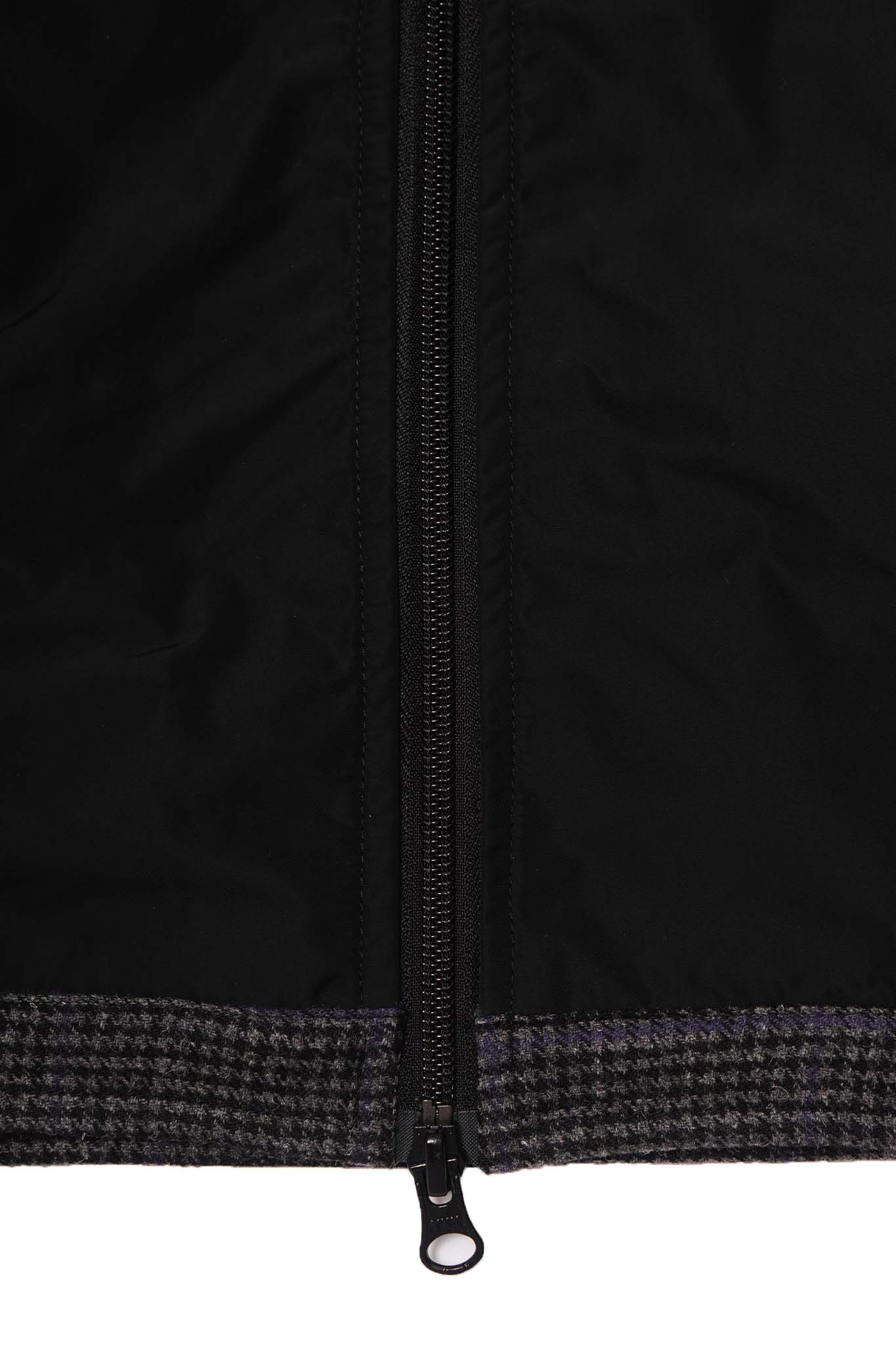 LAKESIDE VEST IN PIGEON PLAID