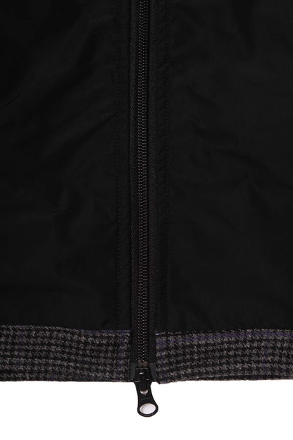 LAKESIDE VEST IN PIGEON PLAID