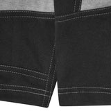 NEEDLEWORK SWEATSHORTS IN HEATHER GREY