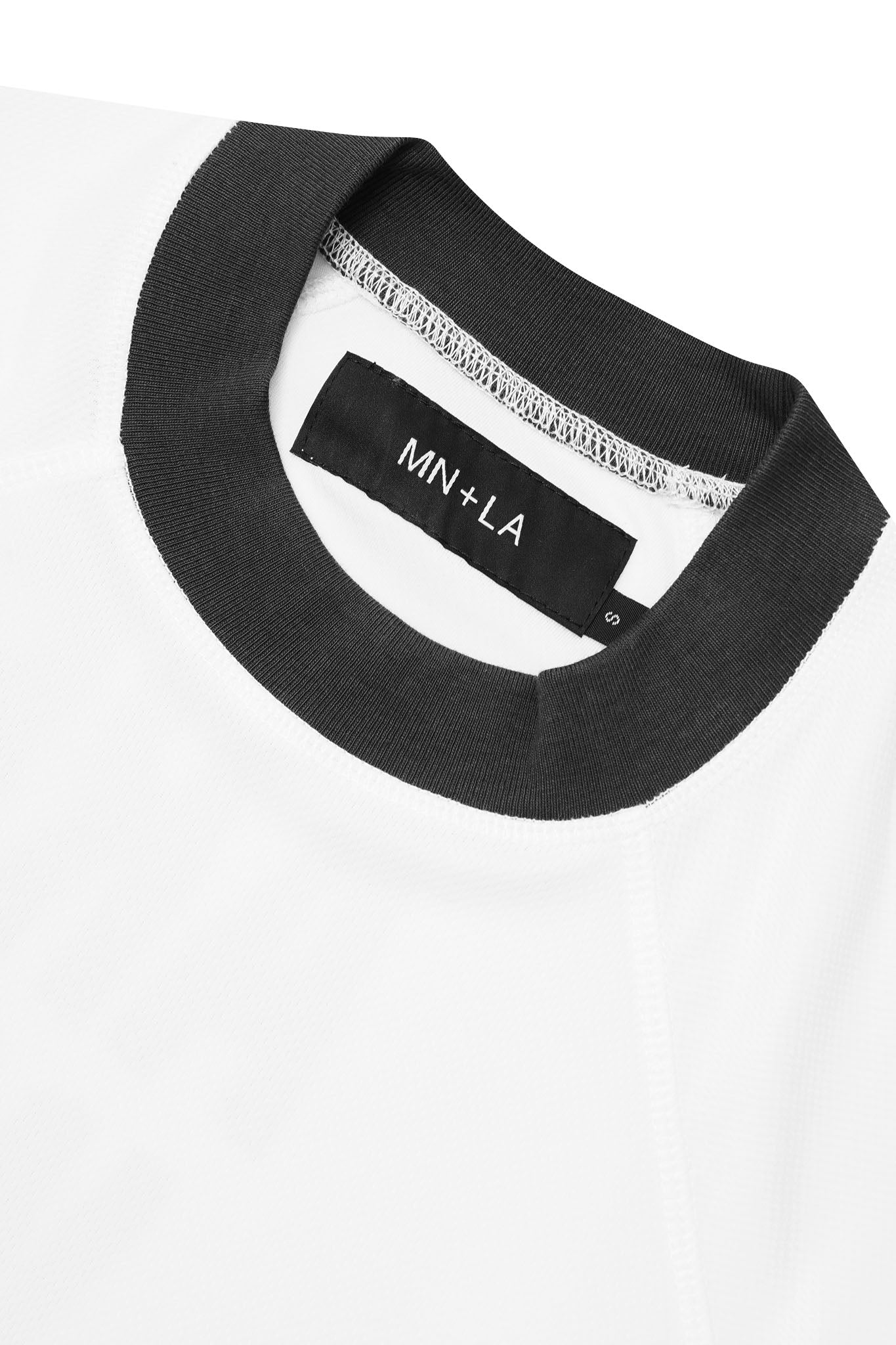 "ARE WE THERE YET?" TEE IN WHITE/CHARCOAL GREY
